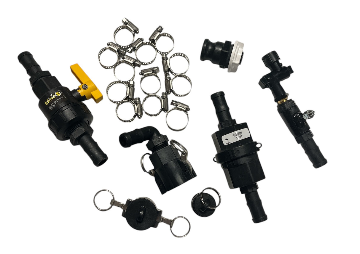 Simpson Farm Grain Applicator Kit With 115 Volt Pump, Fittings, and Nozzles - GA5