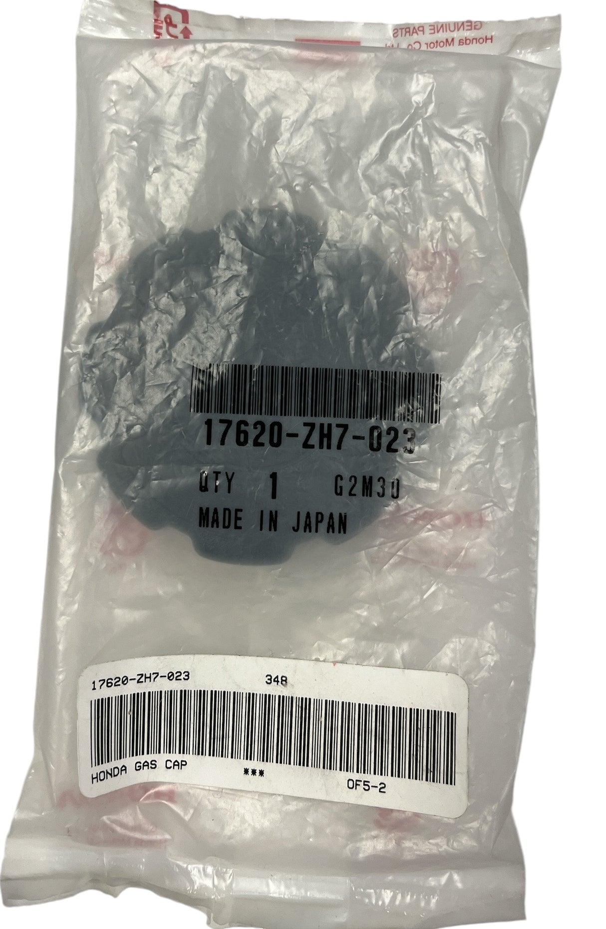 Honda Engine Plastic Fuel Gas Tank Cap OEM Replacement Part - 17620-ZH7-023