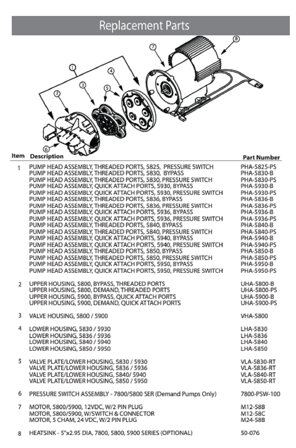 Delavan Valve Plate And Lower Housing Sub-Assembly 5850/5950 Series - VLA-5850-RT