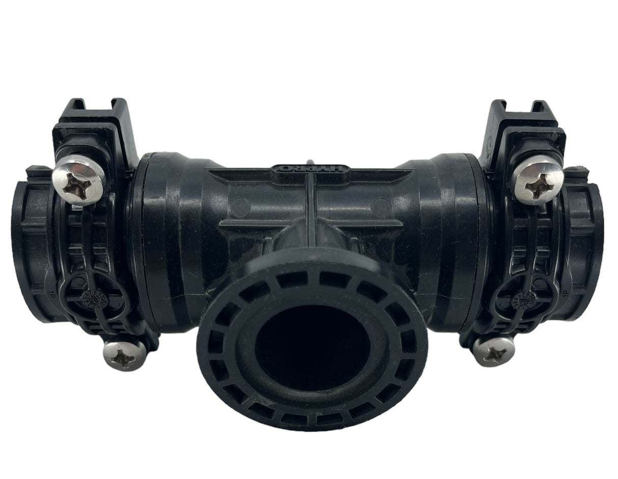 Hypro Express Wet Boom Tee Fitting for 1" Pipe 1.315 OD to Flange - BG-7433-2503