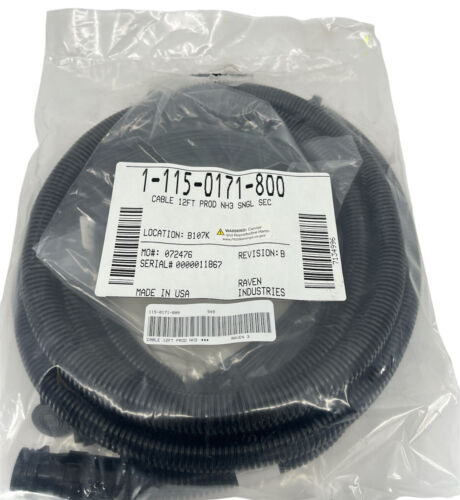 Raven 12 foot Single Section Flow Cable - 115-0171-800