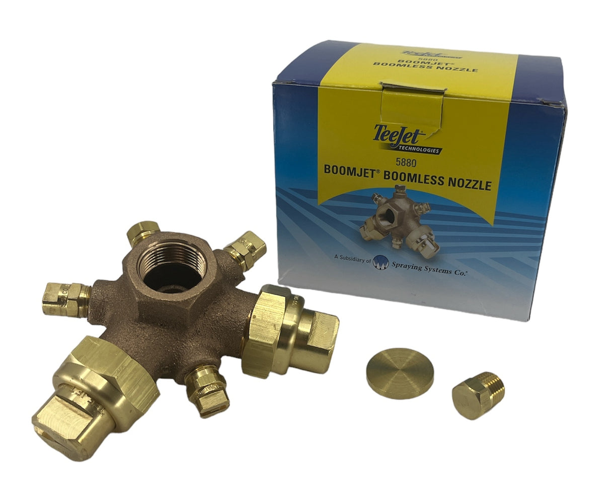TeeJet Extra Wide Flat Spray BoomJet Boomless Nozzle - 5880-3/4-2TOC10