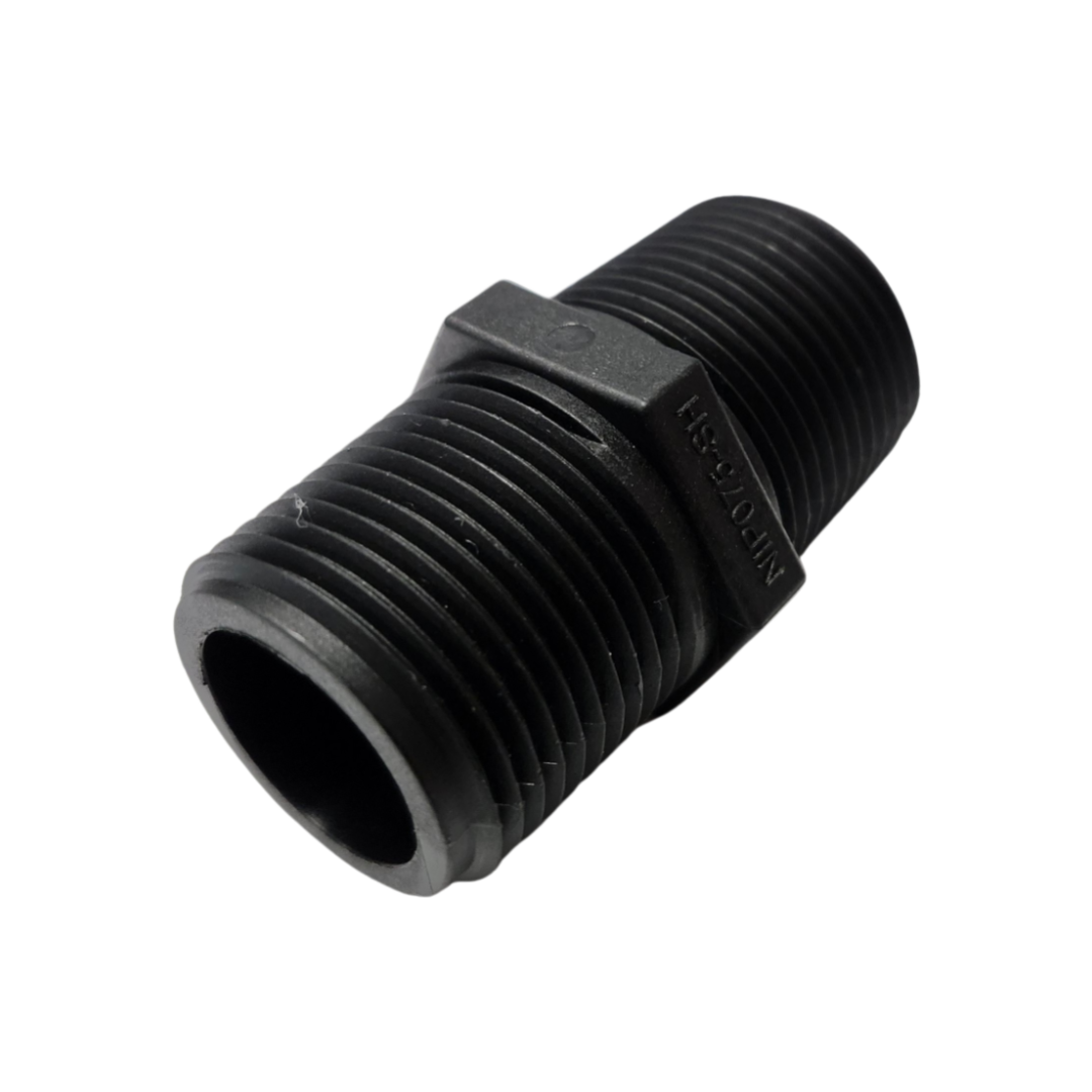 Banjo Short Poly Nipple Pipe Fitting 3/4" - NIP075-SH