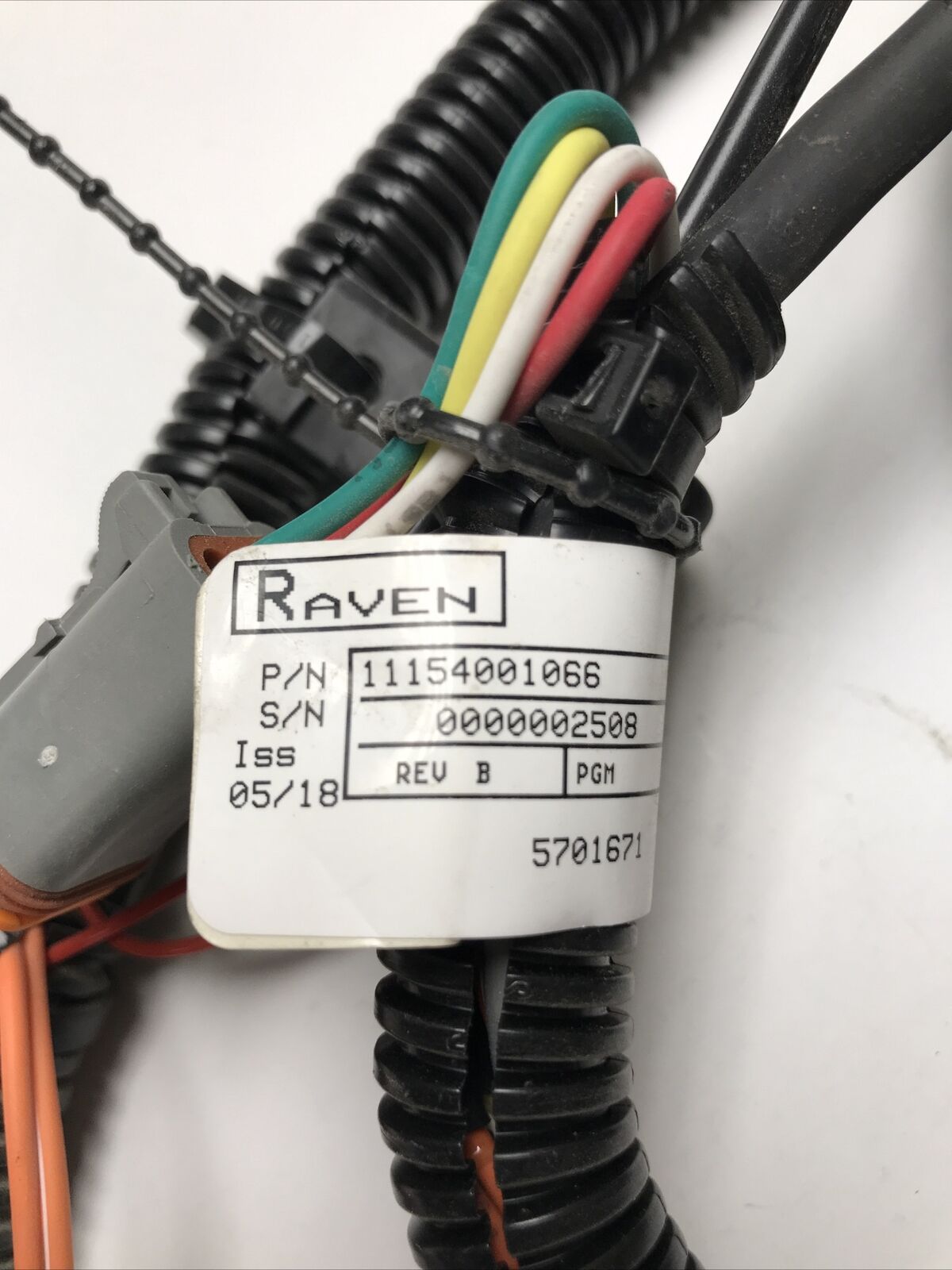 Raven Cruizer II to 3D Node Chassis Interface Cable - 115-4001-066