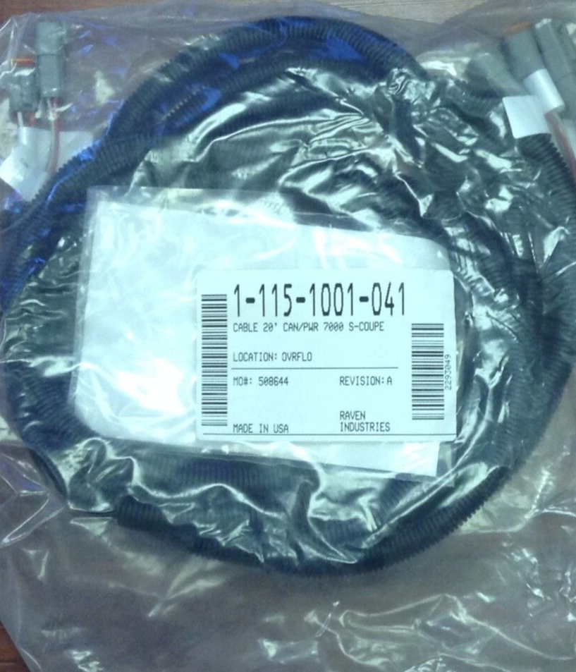 Raven 20 foot CAN and Power Cable for 7000 Series Spra-Coupe - 115-1001-041