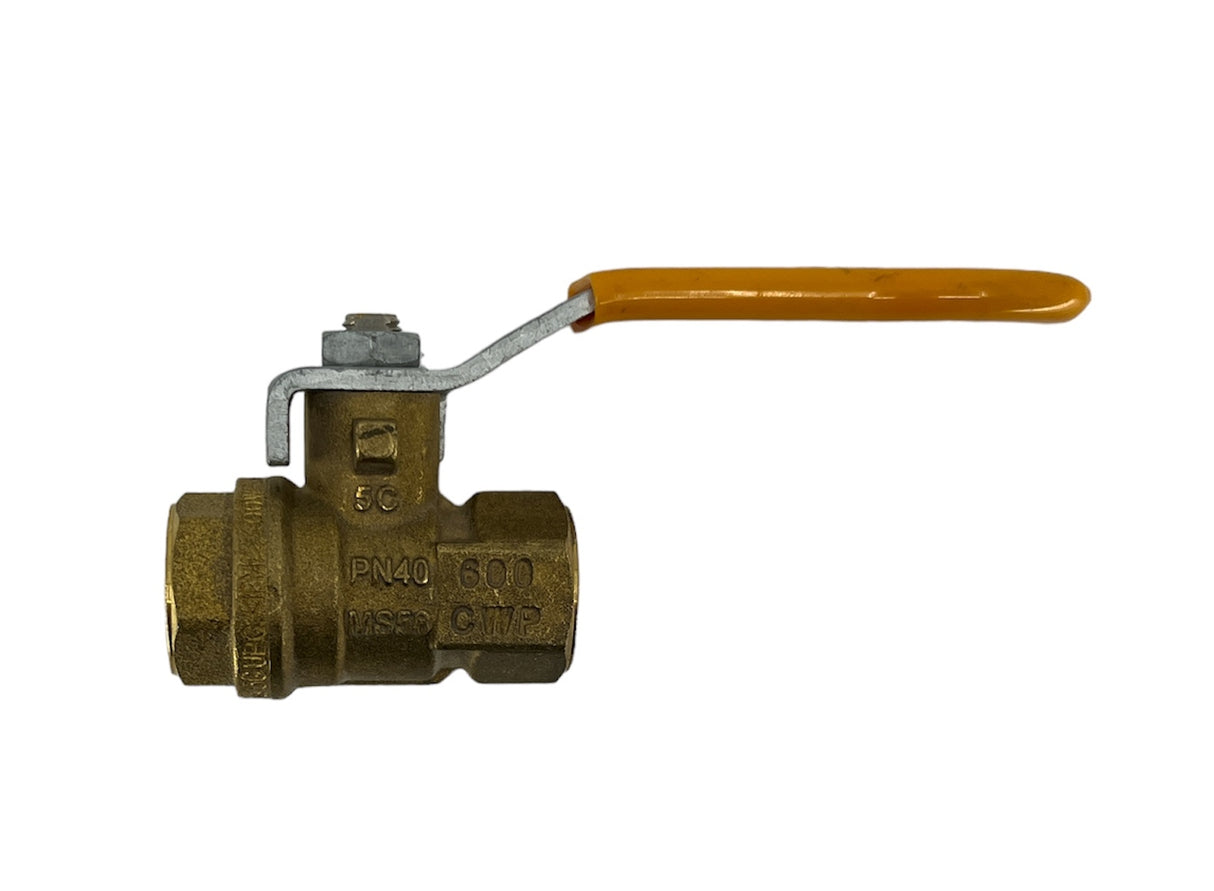 Hypro Brass Ball Valve 600 Max PSI, 3/8" FNPT - 171N-38