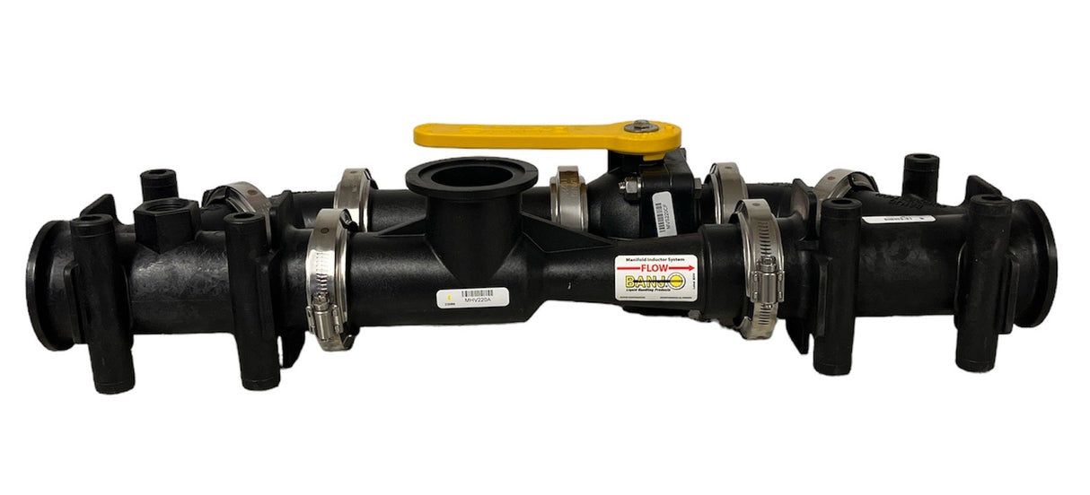 Banjo 2 Inch Full Port Polypropylene Manifold Inductor System - MIS220