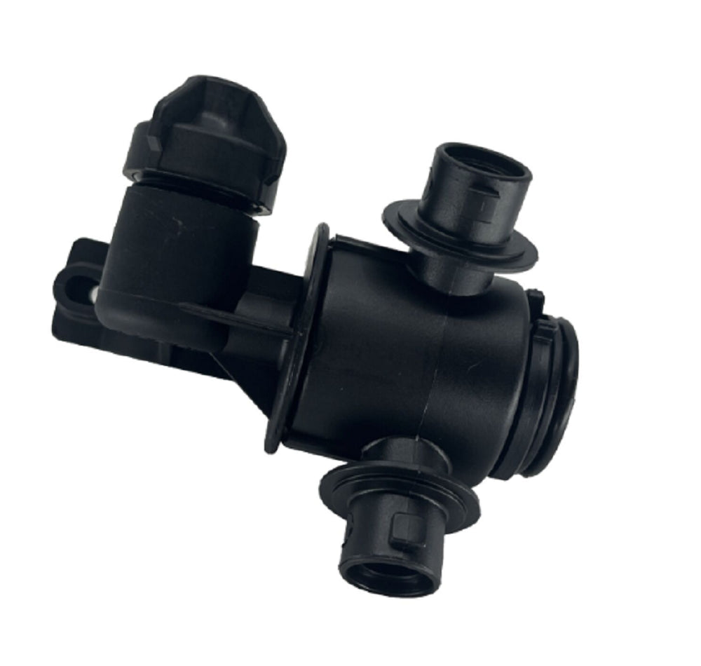 TeeJet Nozzle Body for 1/2" Wet Booms - 3 Spray Outlet - QJ363C-1/2-NYB