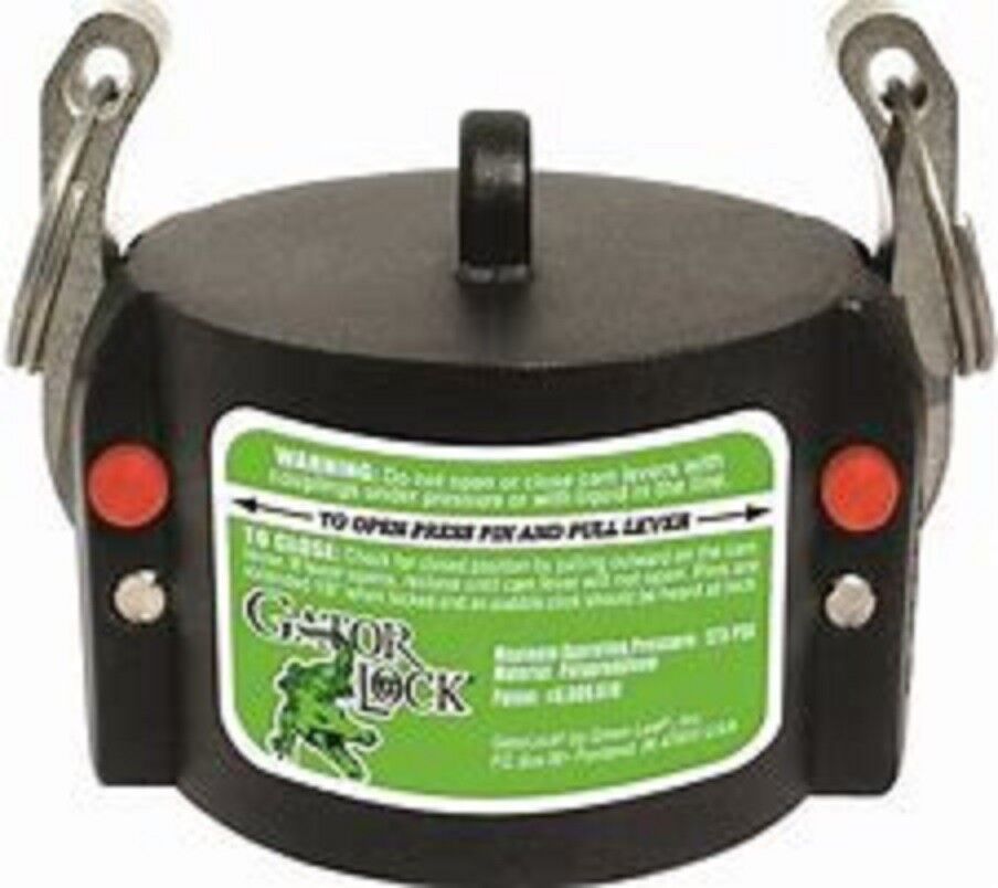 Green Leaf Gatorlock 1-1/2 inch Cap for Male Adapter - GLP150CAP