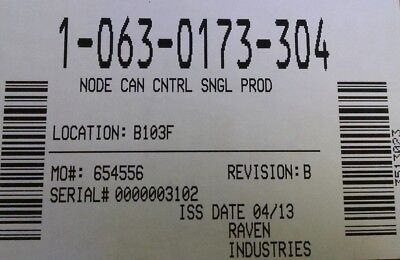 Raven CAN Node Single Product Control - 063-0173-304
