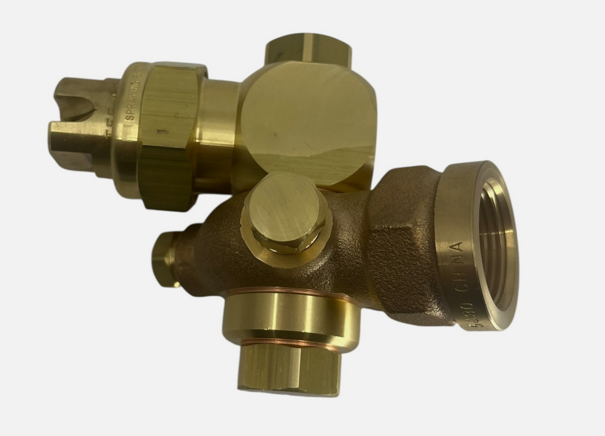 TeeJet Single Swivel Boomless Spray Nozzle Off-Center Flat Spray Tip - 4629-3/4-TOC20