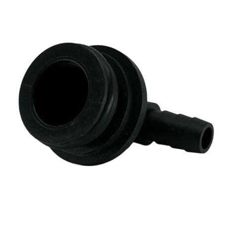 Wilger ORS Poly Elbow Fitting With O-Ring 3/8" 90° Hose Barb - 20511-00