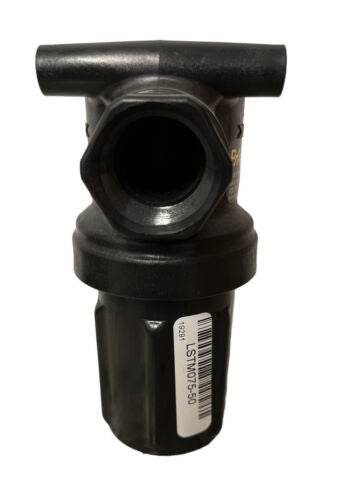 Banjo Mini T Strainer with 50 Mesh Screen and Black Bowl 3/4" X 3/4" - LSTM075-50