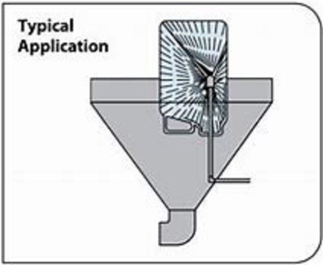 Teejet Container Rinsing Nozzle 1/2" FNPT - VSM-1/2-28