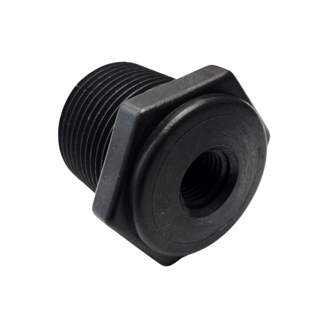 Banjo Poly Pipe Reducer Bushing 1" MPT X 1/4" FPT - RB100-025