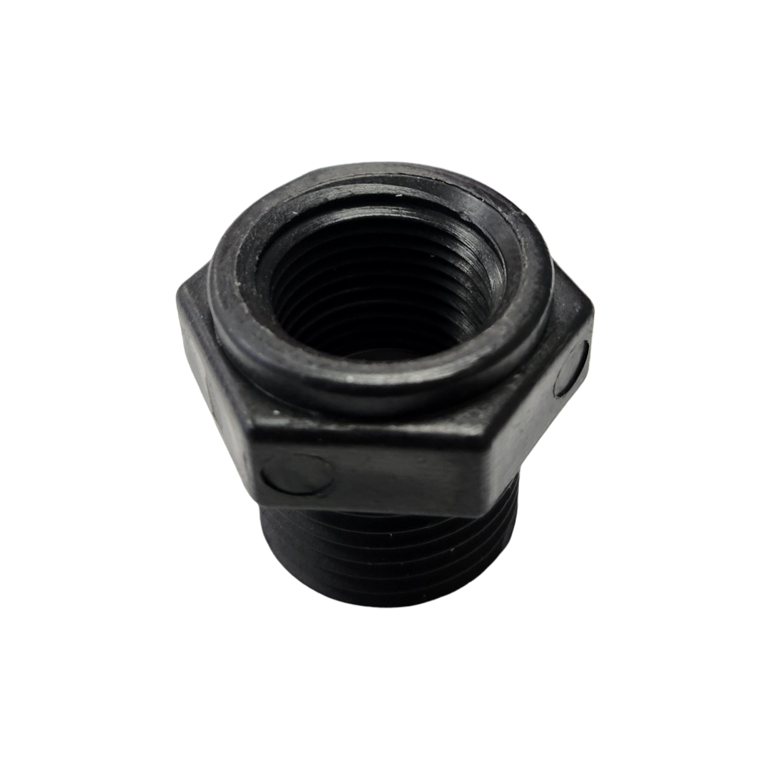 Banjo Poly Pipe Reducer Bushing 1/2" MPT X 3/8" FPT - RB050-038