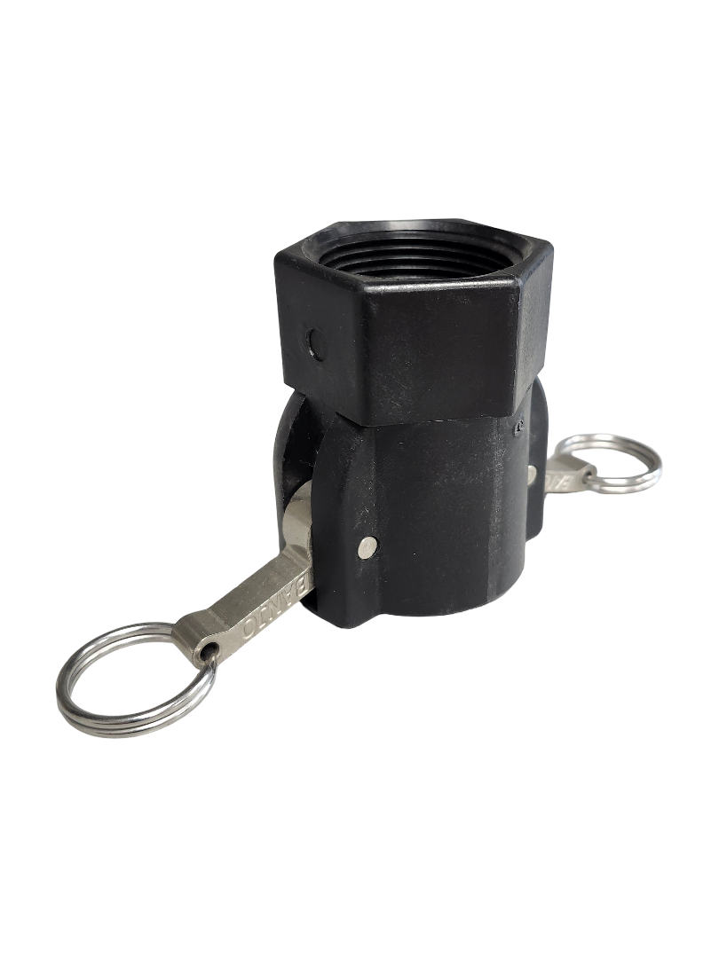 Banjo Poly Cam Lever Coupling 1-1/4" Female Coupler X 1-1/4" Female NPT - 125D