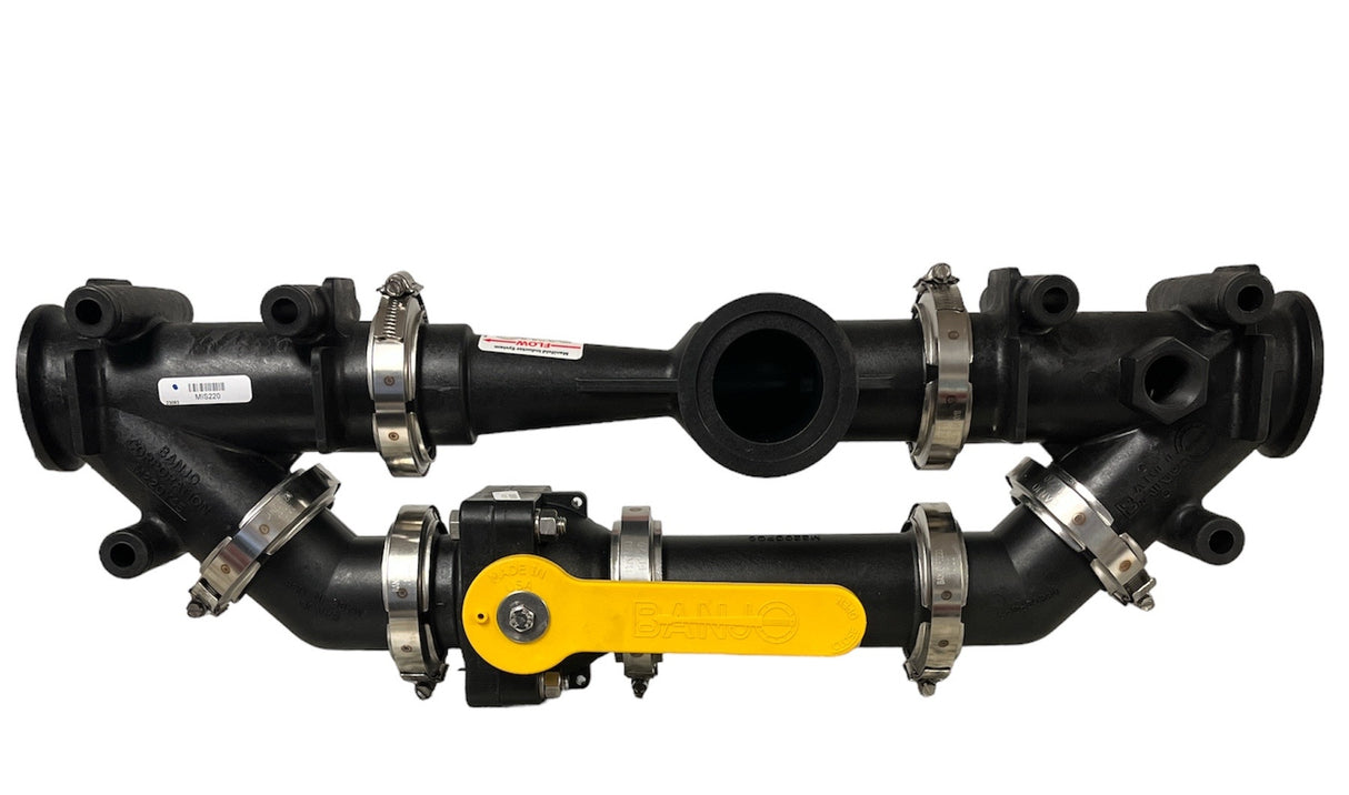 Banjo 2 Inch Full Port Polypropylene Manifold Inductor System - MIS220