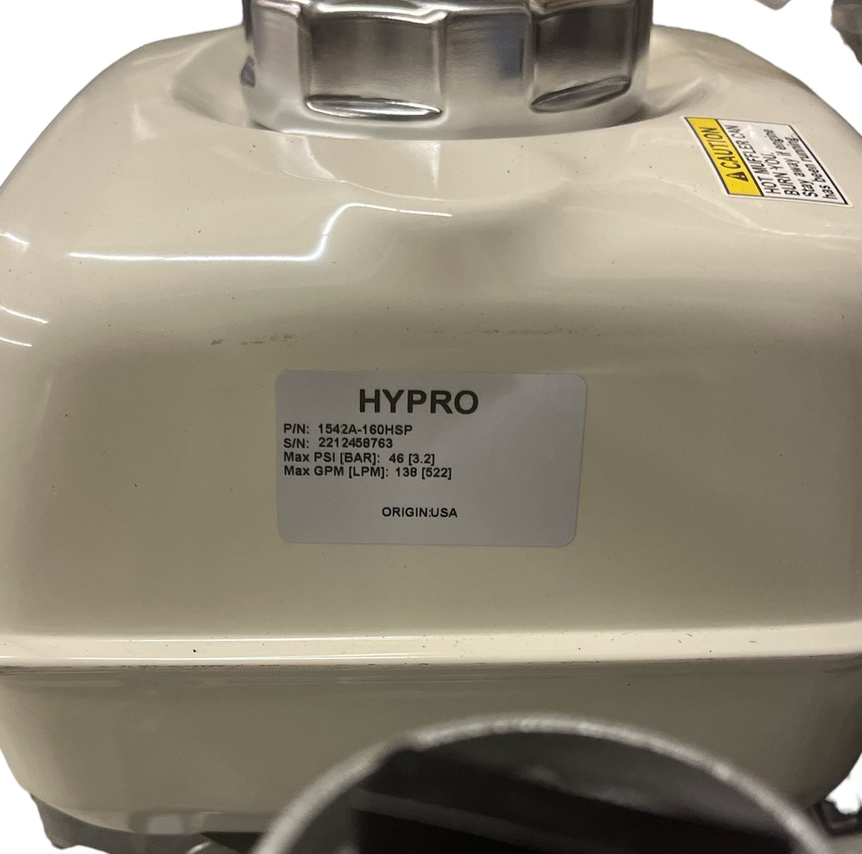 Hypro Gas GX160 Framed Aluminum Transfer Pump, 2" Male NPT In/Out - 1542A-160HSP
