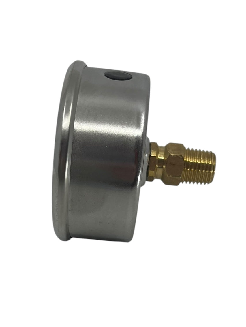 Hypro Glycerin Filled Pressure Gauge 2 1/2" Face 1/4" CBM Stem, 0-100 PSI - WGG100C