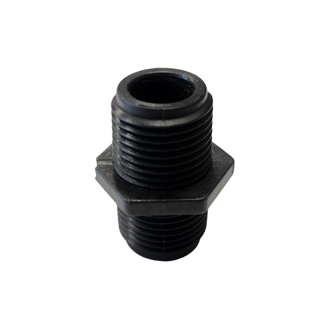 Banjo Short Poly Nipple Pipe Fitting 3/8" - NIP038-SH