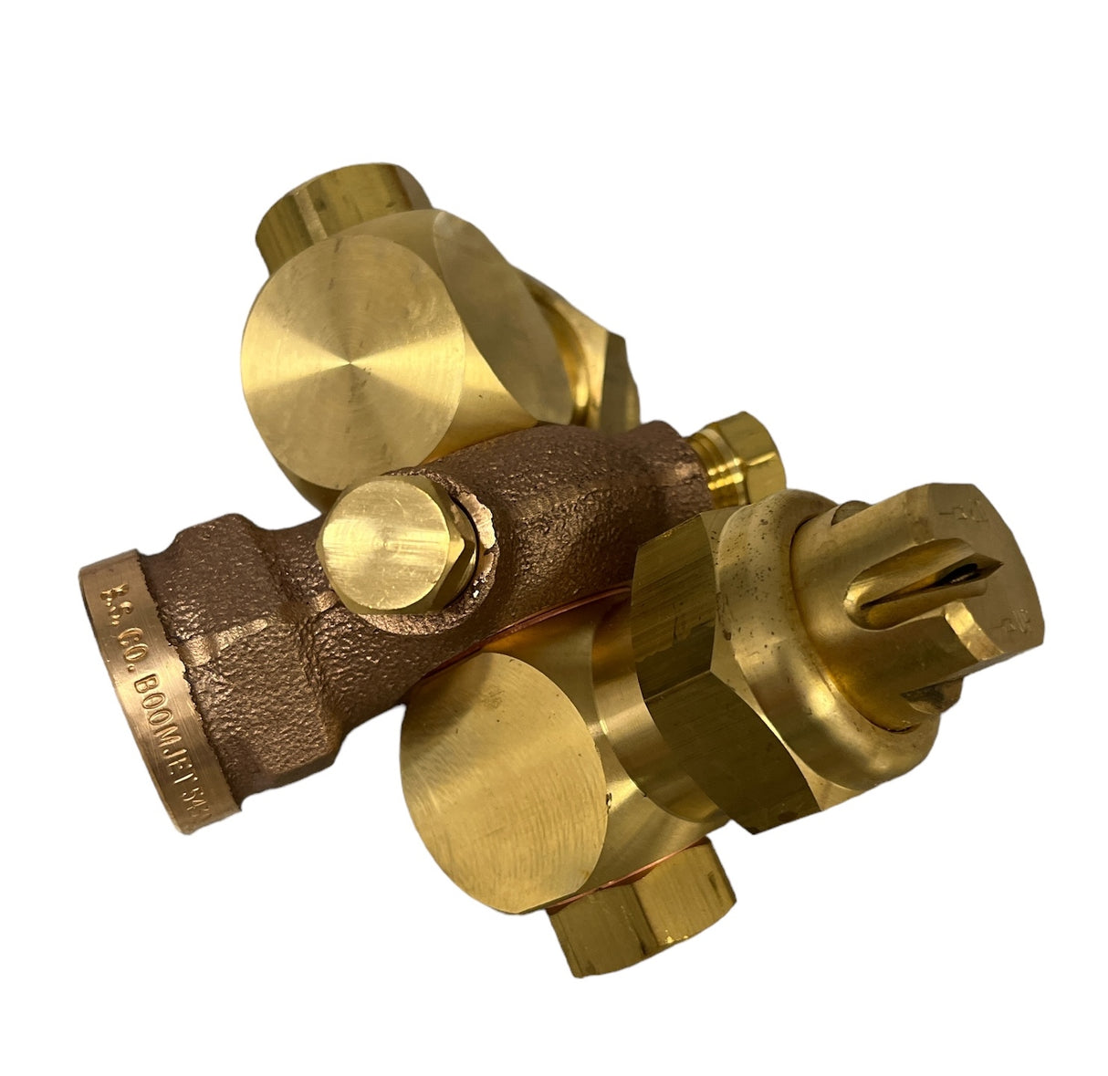 TeeJet Double Swivel Spray Nozzle With Off-Center Spray Tips - 4418-3/4-2TOC20