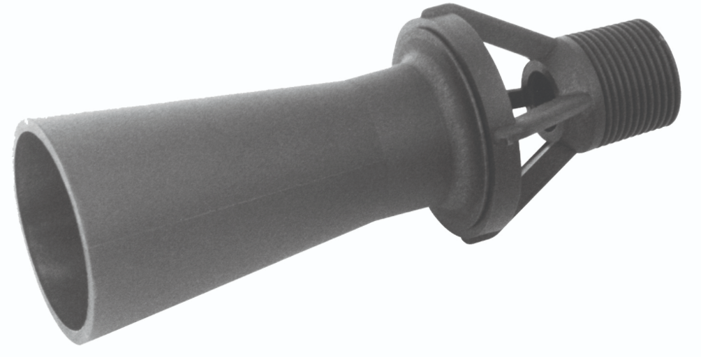Agitador de chorro de alto volumen Hypro de polipropileno NPTM de 3/4" - 3371-0028