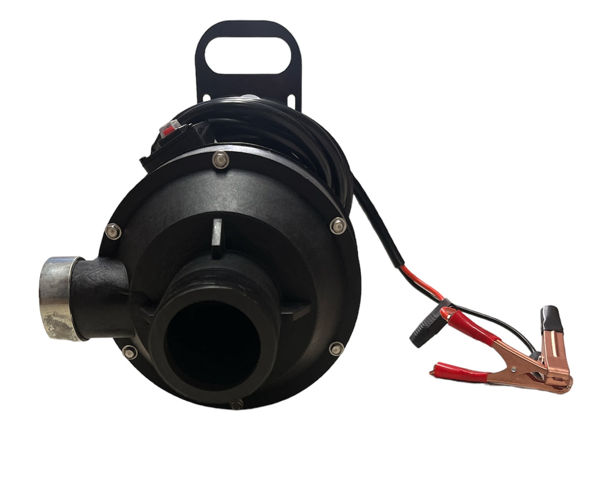 Flowserve CT6 12V High Flow Viton Pump with Bracket 18 GPM Max - CT6-3V5BA-001