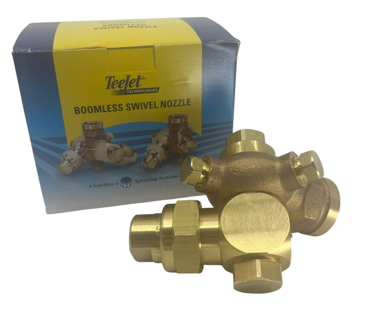 TeeJet Single Swivel Boomless Spray Nozzle Off-Center Flat Spay Tip - 4629-3/4-TOC300