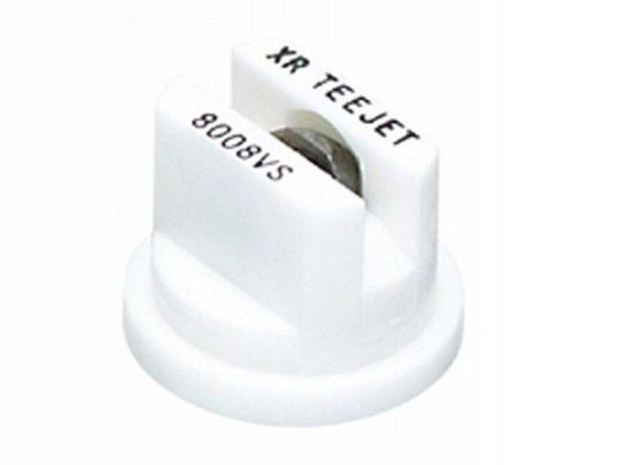 Teejet Extended Range Flat Spray Tip, White - XR8008VS