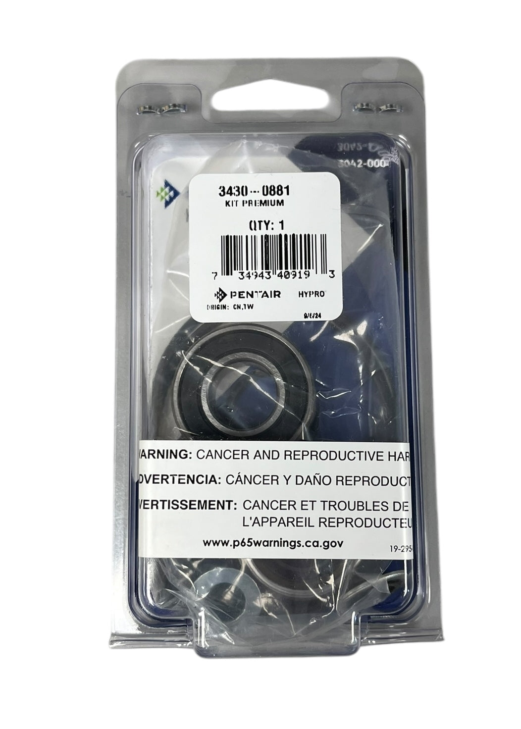 Hypro Hydraulic Motor Premium Seal Repair Kit For New Style Motors - 3430-0881