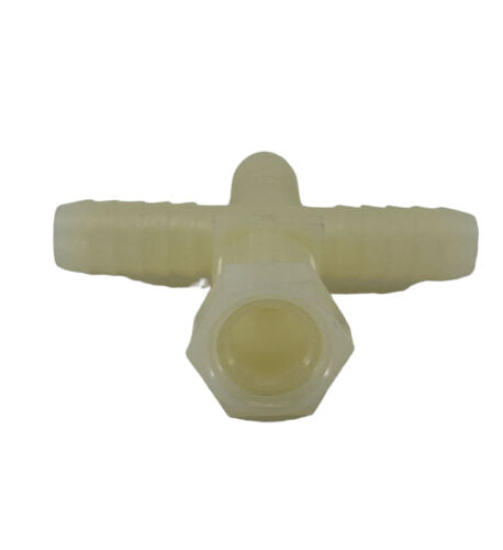 Hypro Nylon 11/16" MPS X 1/2" HB Triple Shank Nozzle Body with B12 Nut - T12C