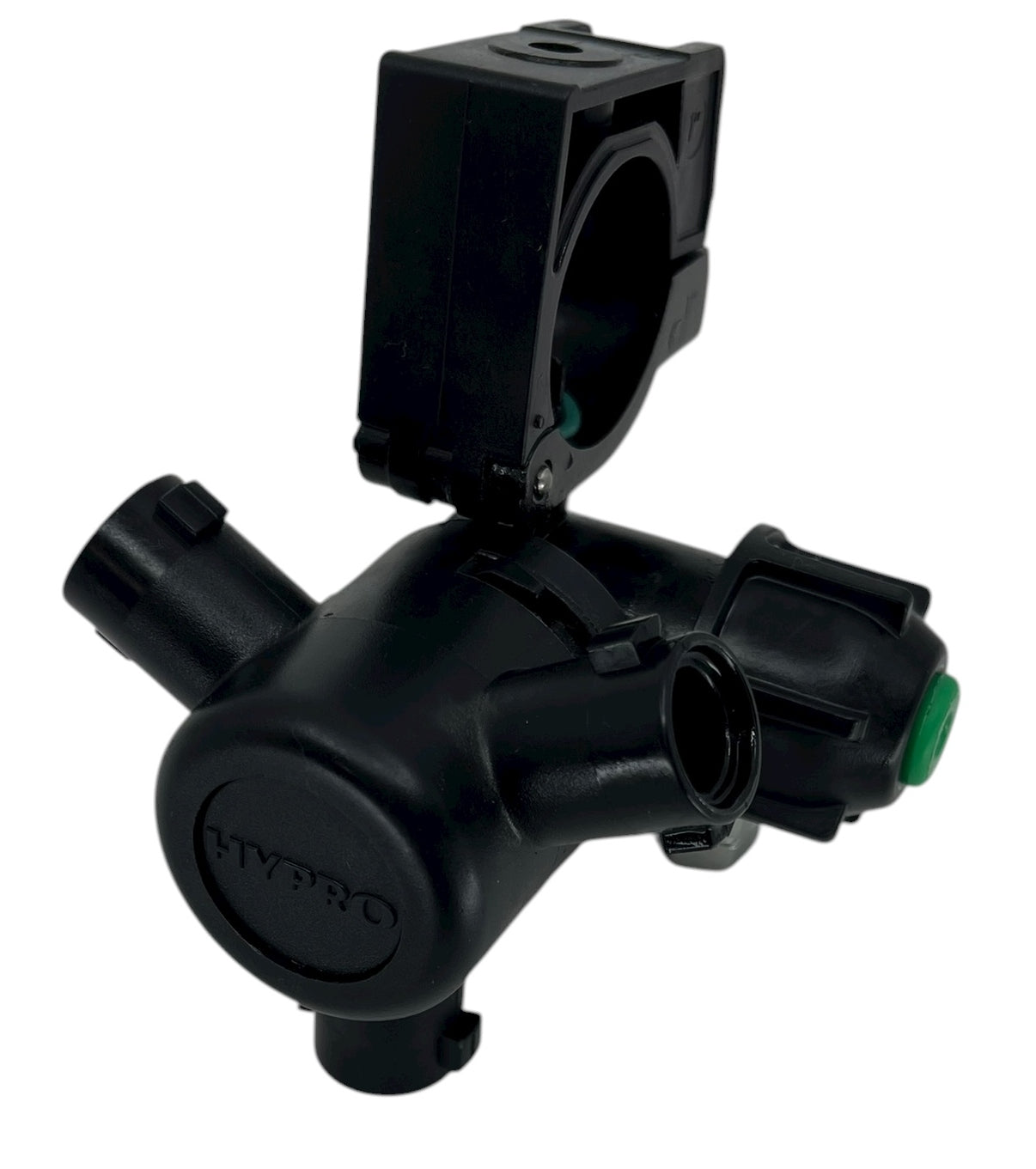 Hypro ProFlo Viton 3 Way Nozzle Body For 1" Pipe Green Check - 4223N-B324V-00