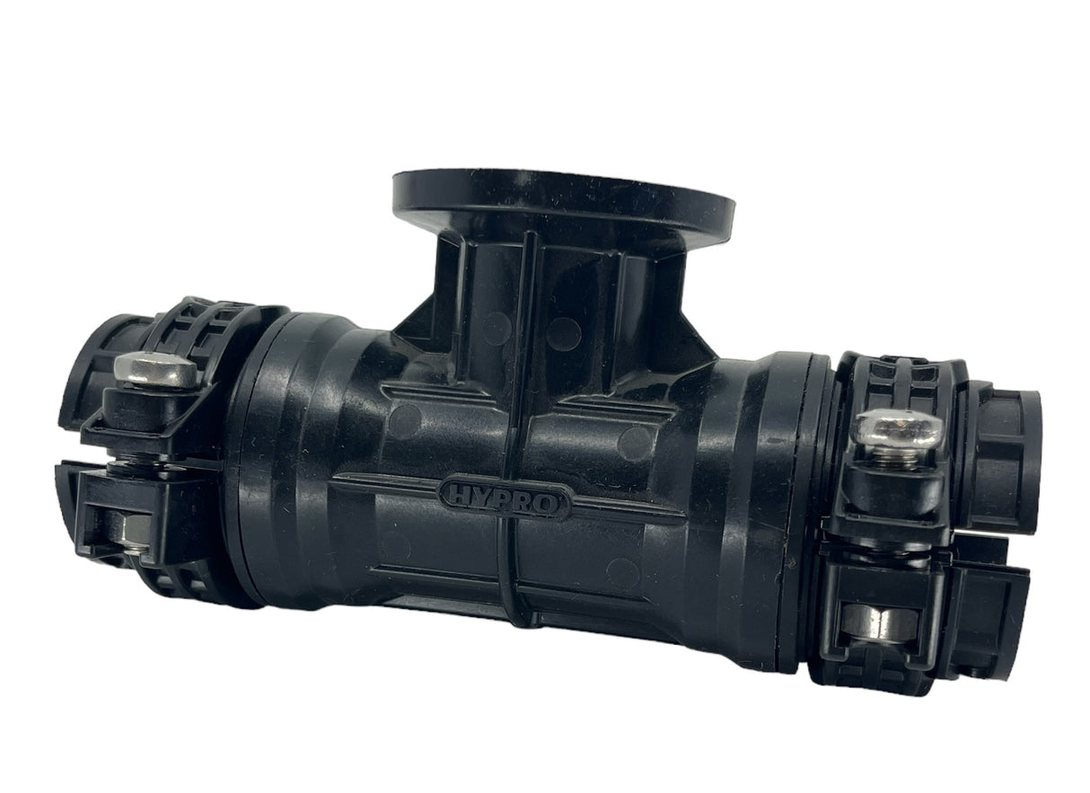 Hypro Express Wet Boom Tee Fitting for 1" Pipe 1.315 OD to Flange - BG-7433-2503