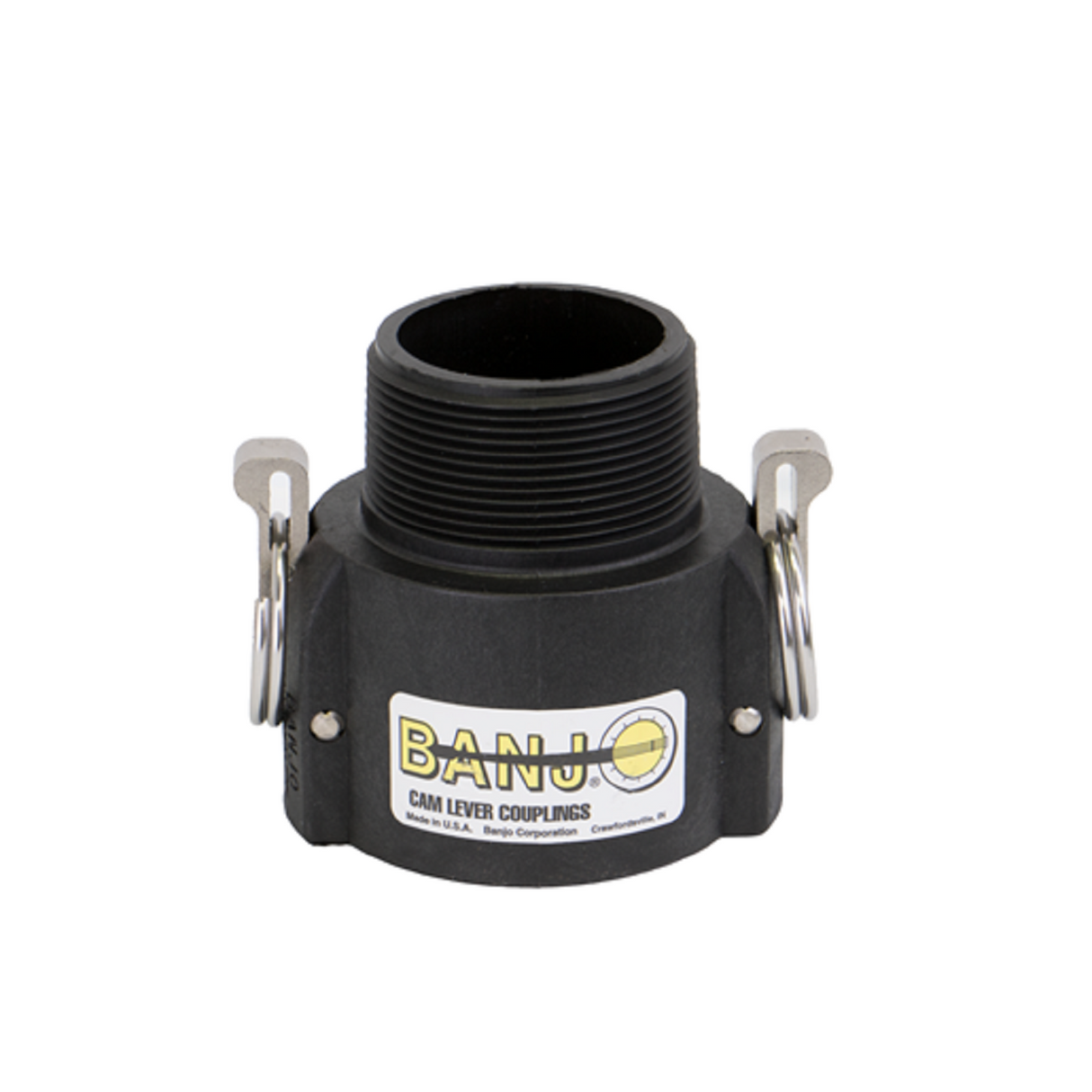 Banjo Poly Cam Lever Coupling 2" Female Coupler X 2" Male Thread - 200B