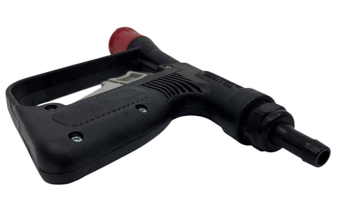 TeeJet Lawn Spray Gun With Red 4 GPM Nozzle And 1/2" Hose Barb Swivel Inlet Adapter - 25660-1-4.0