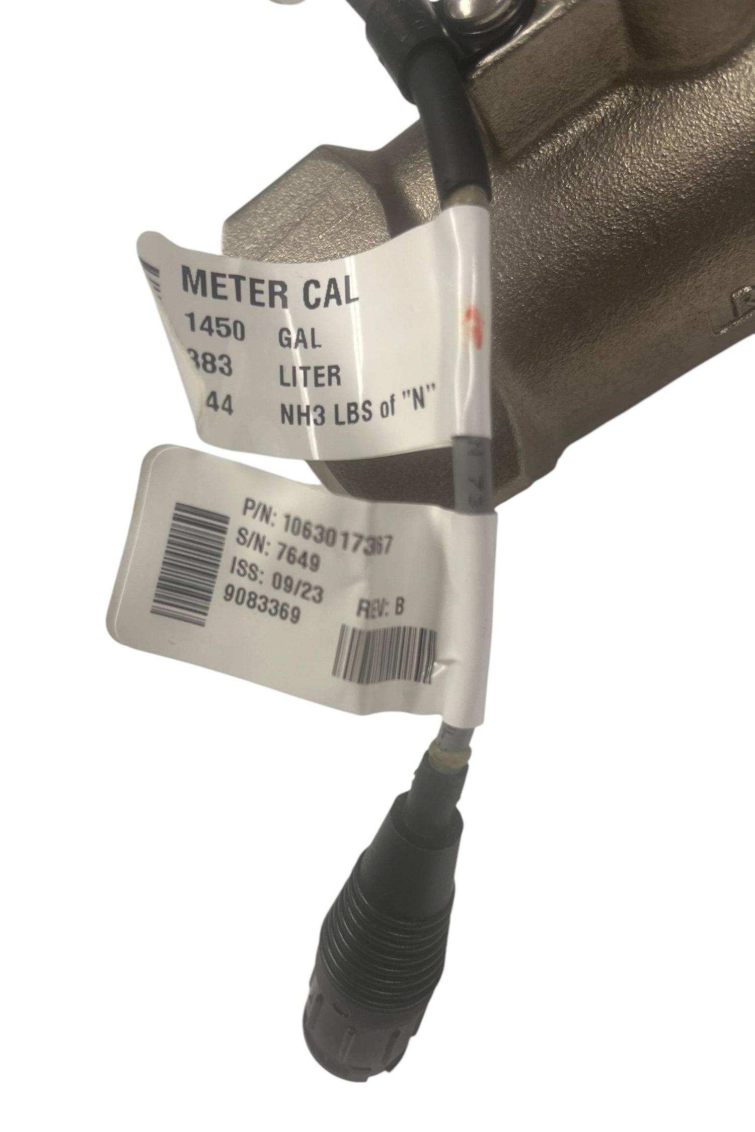 Raven RFM60S Stainless Steel Flowmeter 1-1/2" FPT Ports, 1-66 GPM - 063-0173-867