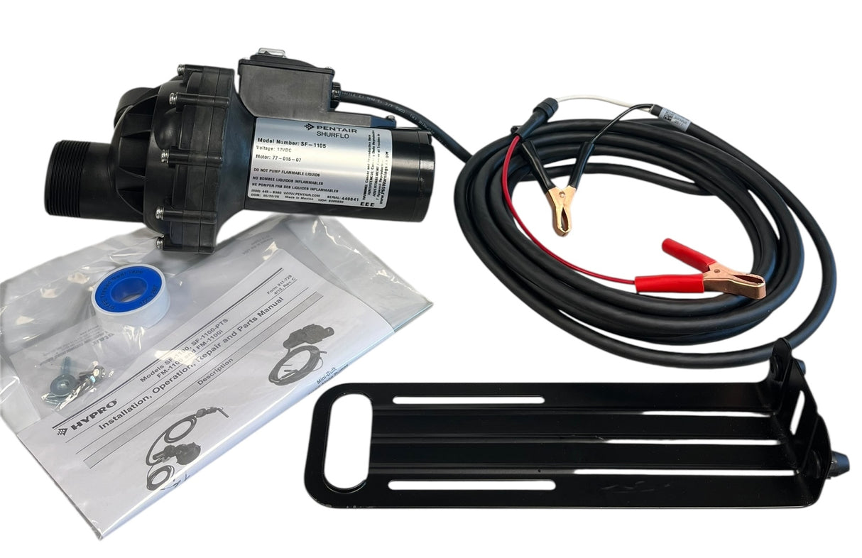 Shurflo Mini Bulk Chemical Transfer Pump 12 V, Viton, 2" MNPT X 1" FMPT - SF-1105