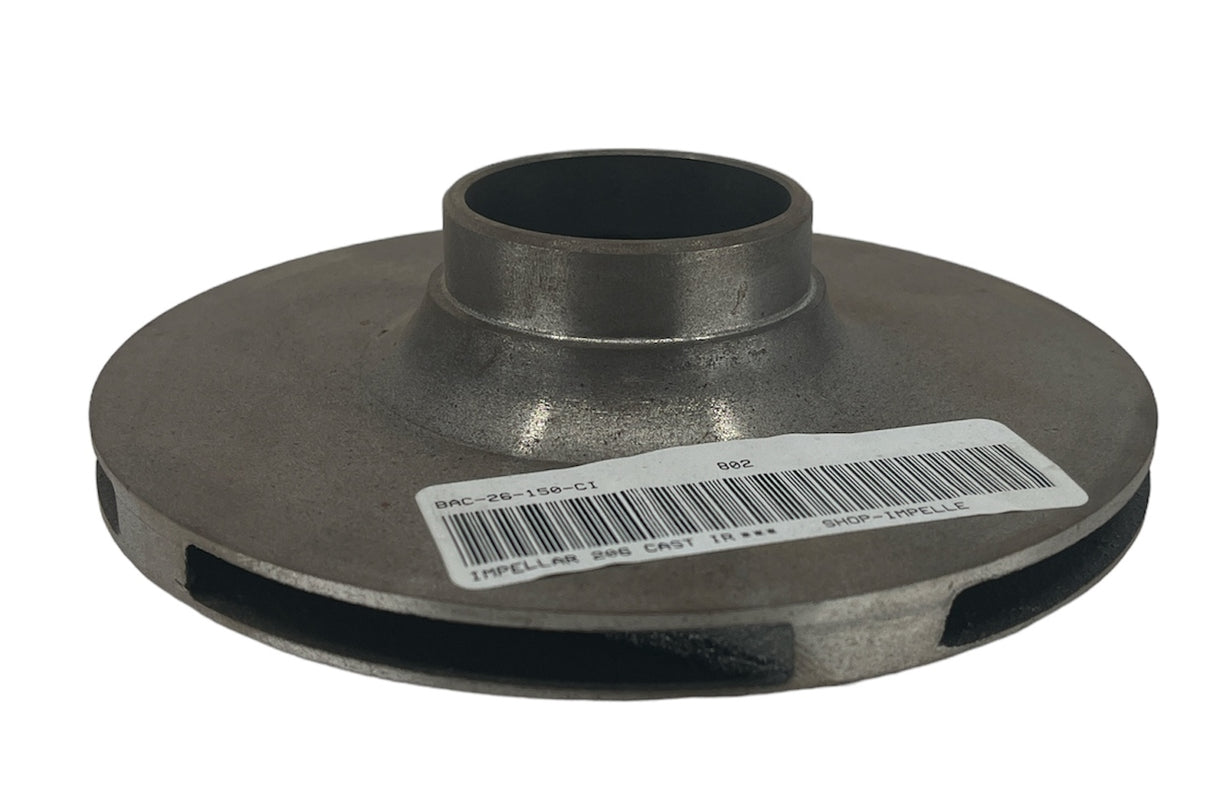 Ace Pumps Cast Iron Impeller for FMC-150 Centrifugal Pump - BAC-26-150-CI (40445)