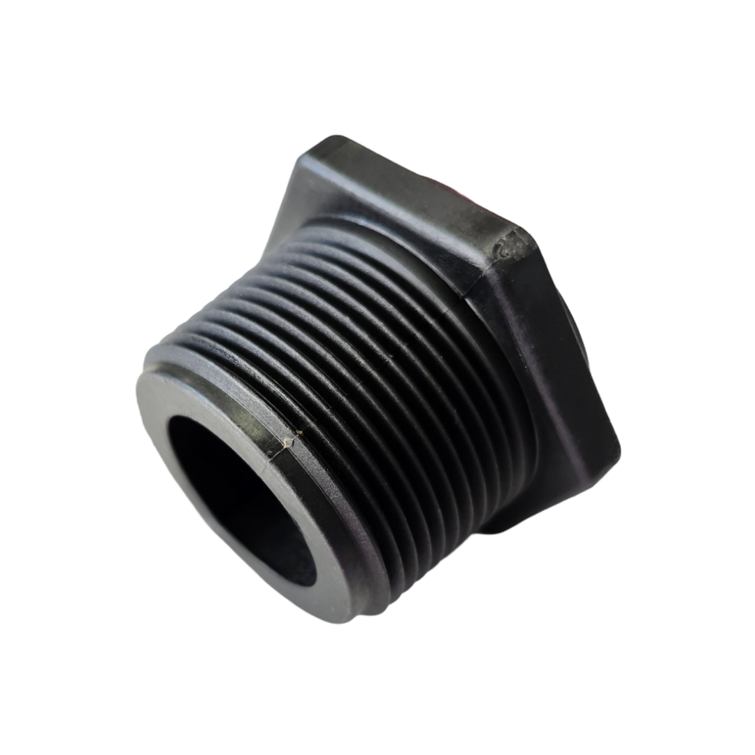 Banjo Poly Pipe Reducer Bushing 1-1/4" MPT X 1" FPT - RB125-100