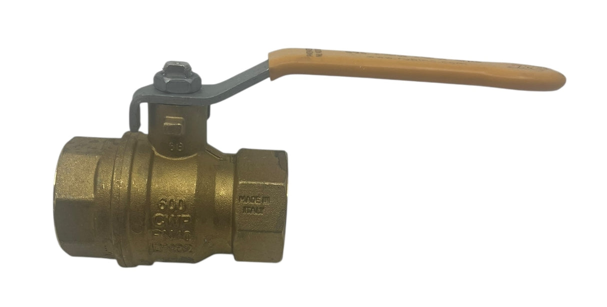 Hypro Full Port Brass Ball Valve 600 Max PSI, 1-1/4" FNPT - 171N-114