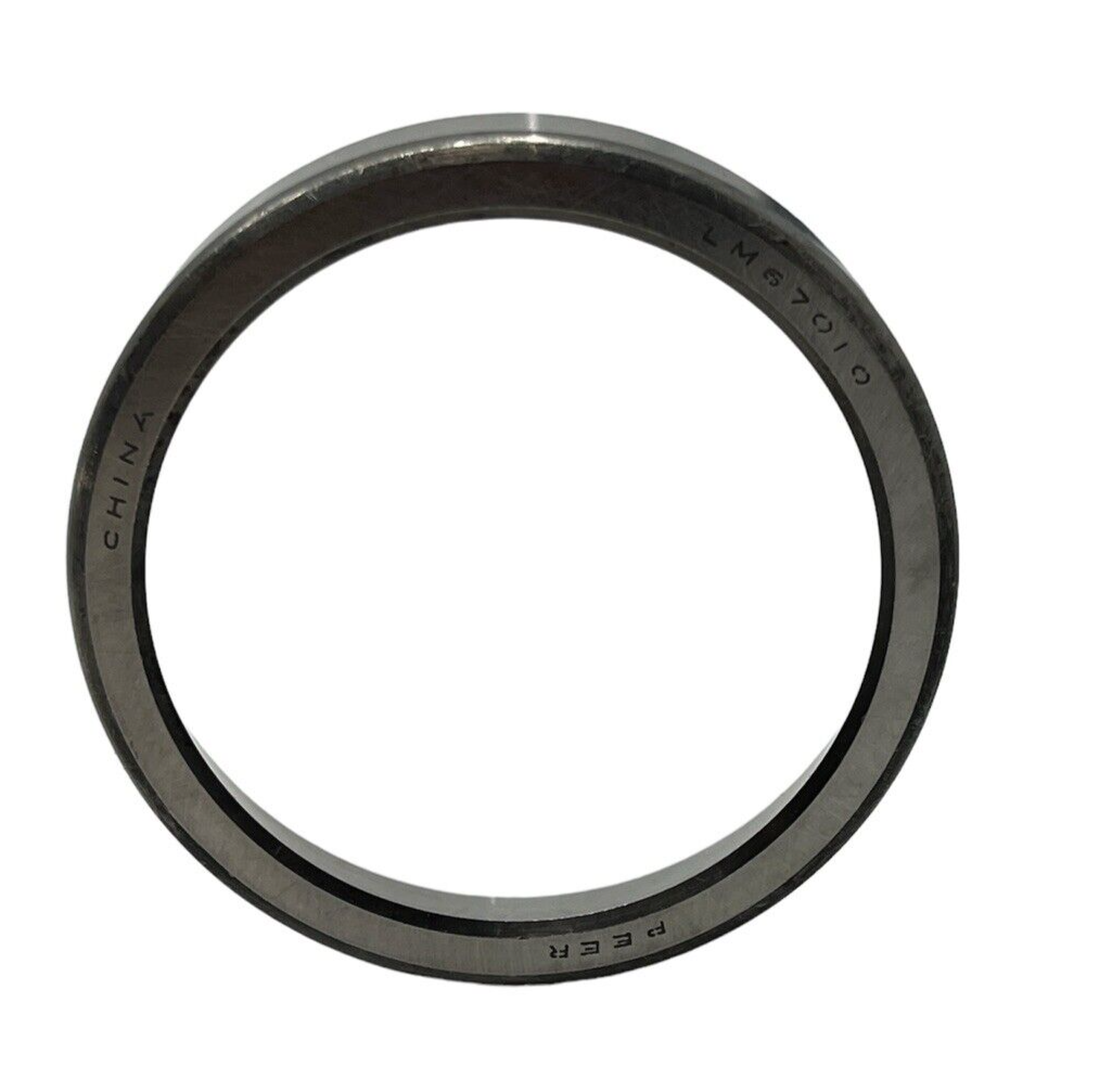 Peer Steel Non-Flanged Tapered Roller Bearing Cup 2.32" OD X .46" Width - LM67010