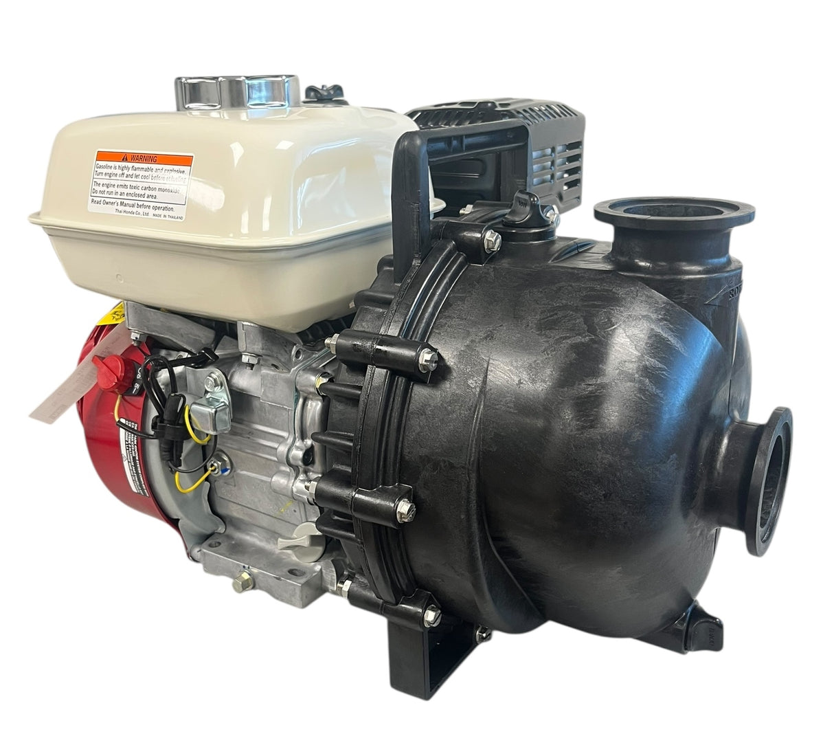 Banjo 2 Inch Full Port Manifold Poly Pump With 6.5 HP Honda Engine - M220PH6