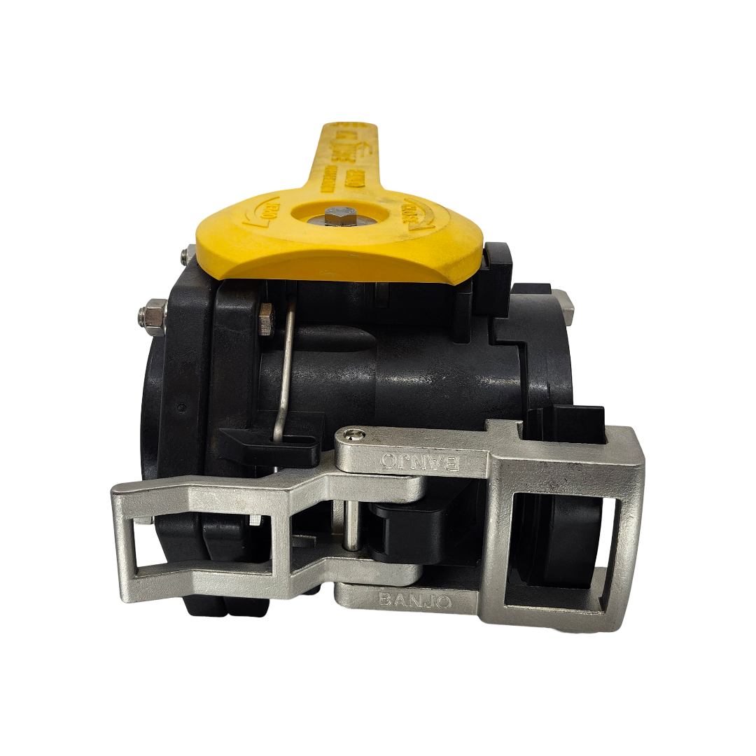 Banjo 3 Inch Poly Dry-Mate Valve - 3" Female Dry-Mate x 3" FNPT - DM300DFP