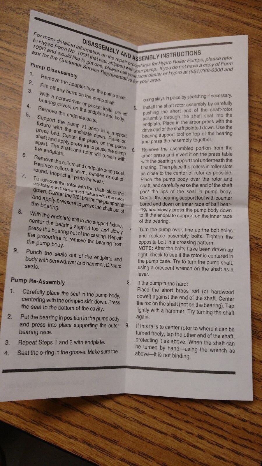 Hypro Roller Pump Super Roller Kit for 7700 Pumps - 3430-0384