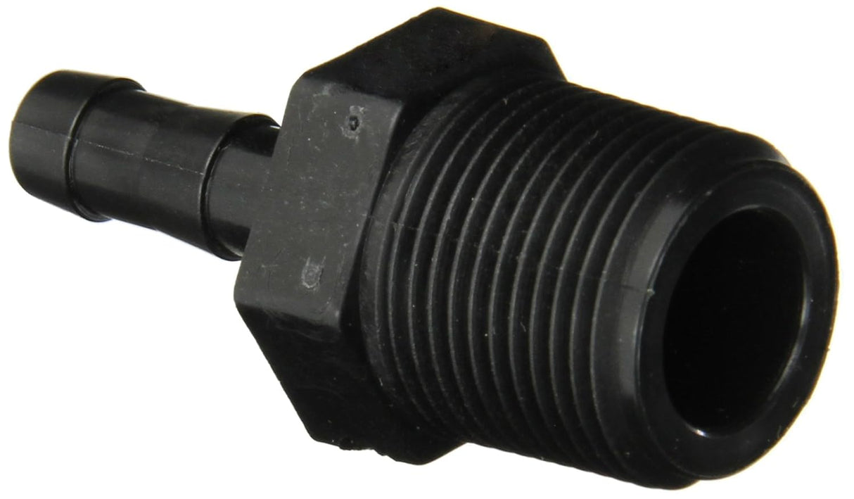 Banjo Poly Hose Fitting Adapter 3/4" Male Thread X 3/8" Hose Barb - HB075-038