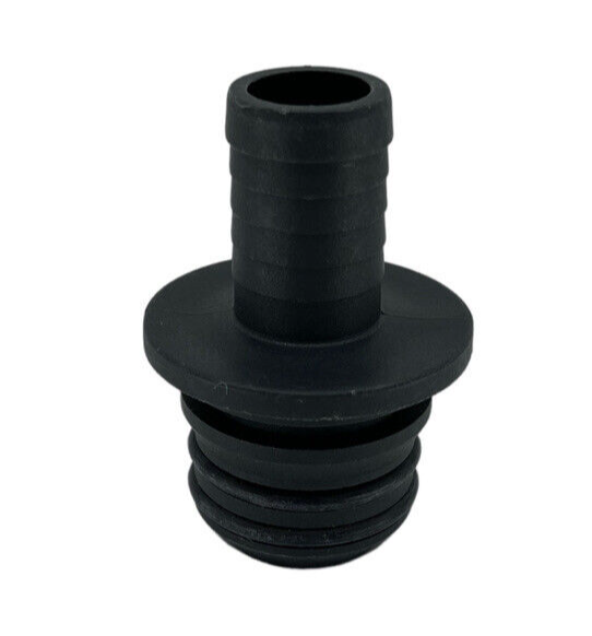 KZ Valve 3/4 Inch Straight Hose Barb X QH Hairpin Poly Quick-Connect - QHP-075