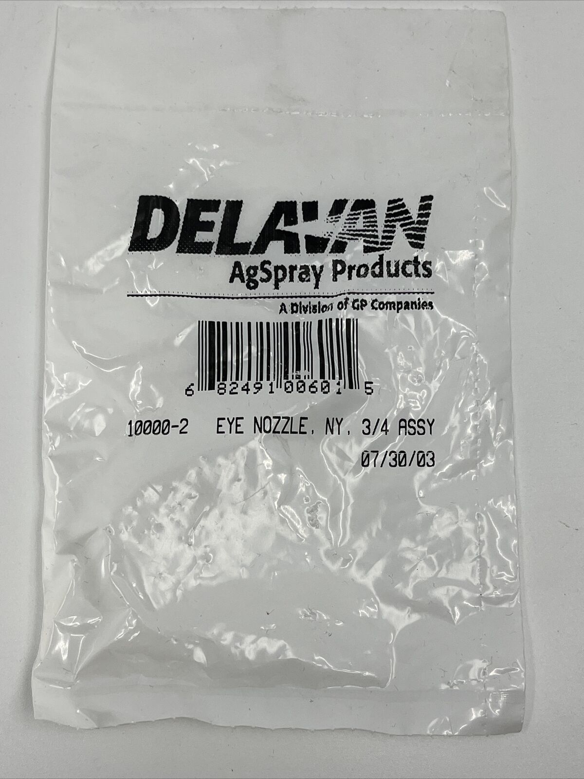 Delavan Eye Nozzle 3/4 Inch Assembly, Black Nylon - 10000-2