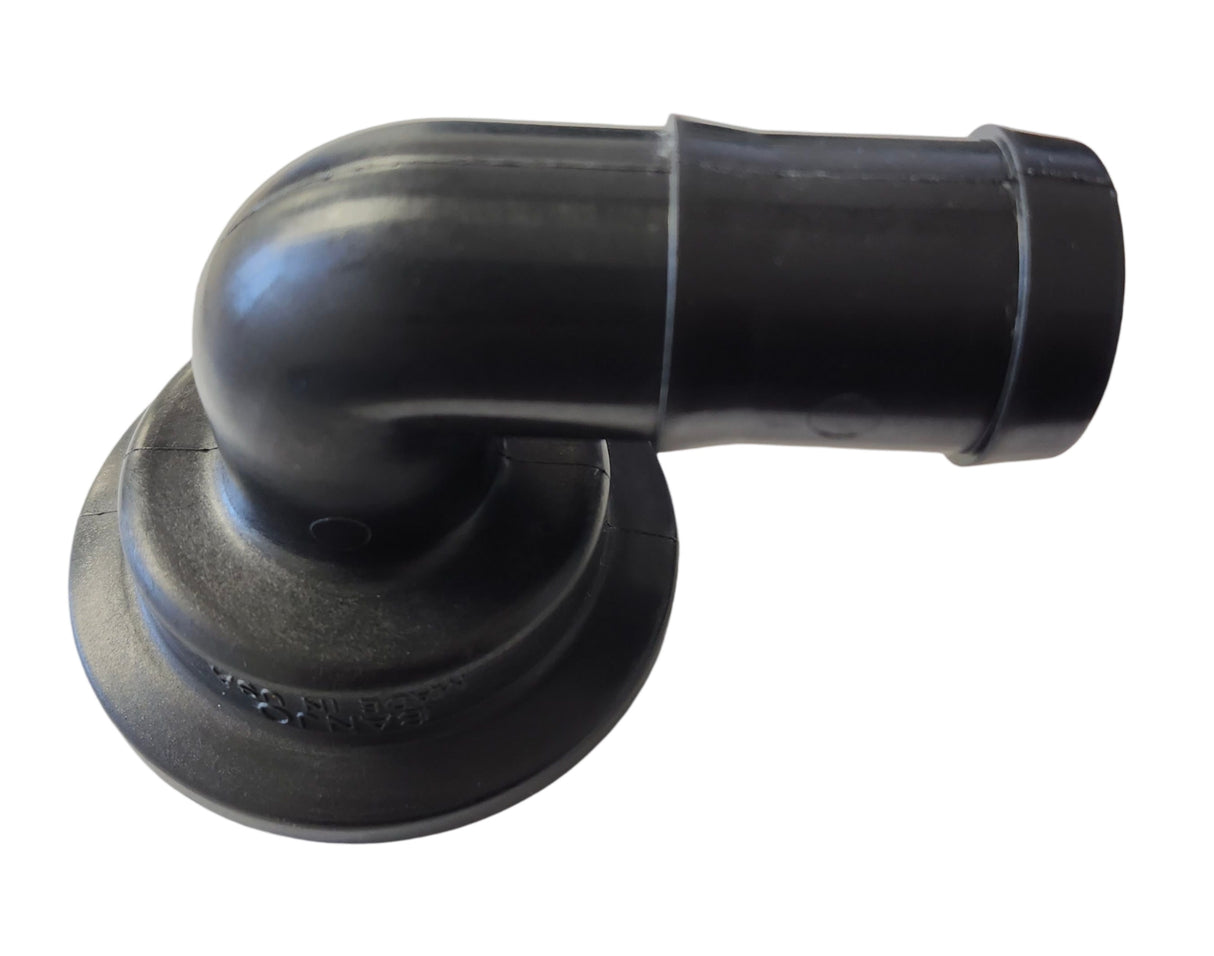 Banjo 90 Degree Hose Fitting Adapter 2" Flange X 1-1/4" Barb - M200125BRB90
