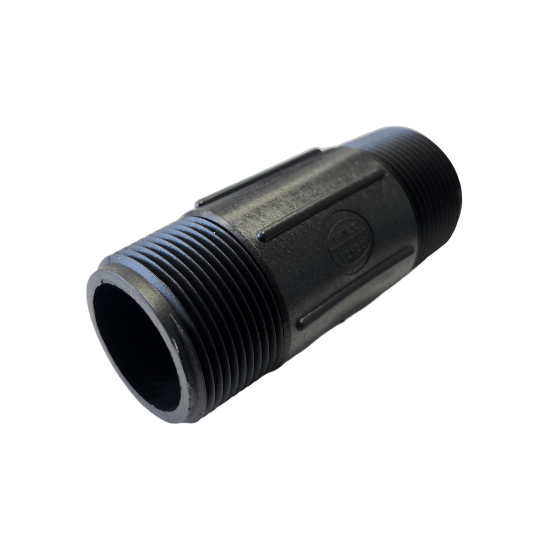 Banjo 4 Inch Poly Nipple Pipe Fitting 1-1/4" NPT - NIP125-4